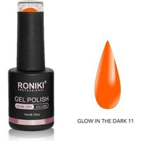 Roniki Glow In The Dark 11 Turuncu Neon Kalıcı Oje