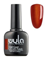 Wula Nailsoul Melange 604 Kiremit Işıltılı Kalıcı Simli Oje