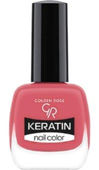 Golden Rose Keratin Nail Color 091 Pembe Parlak Oje