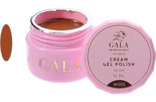Gala Smart Professional Cream 55 Kahverengi Parlak Kalıcı Jel Oje