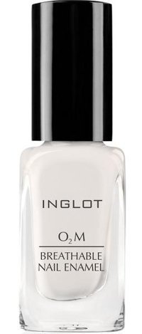 Inglot O2M Breathable Nail Enamel 601 Beyaz Parlak Oje