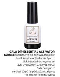 Gala Smart Dip Essential Siyah Parlak Kalıcı Oje