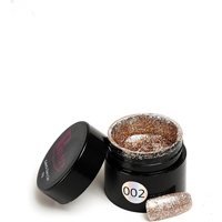 Piovere Triton 002 Rose Gold Işıltılı Kalıcı Simli Jel Oje