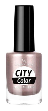 Golden Rose City Color Nail Lacquer 38 Mor Işıltılı Simli Oje