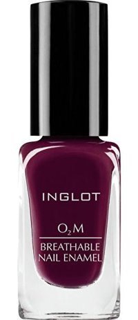 Inglot O2M Breathable Nail Enamel 412 Bordo Parlak Oje