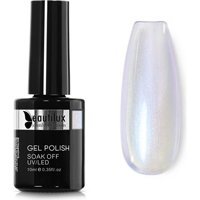 Beautilux Mermaid B-126 Beyaz Işıltılı Kalıcı Simli Oje