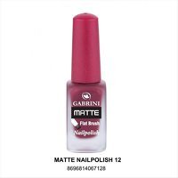 Gabrini Flat Brush 5 Mor Mat Oje