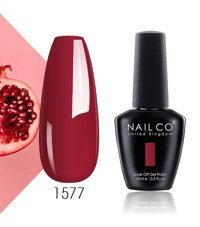 NailCo United Kingdom 1577 Bordo Parlak Kalıcı Oje
