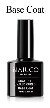 NailCo Siyah Parlak Kalıcı Oje