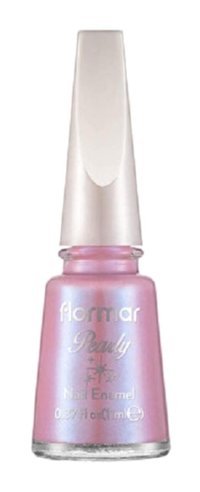 Flormar Pearly PL454 Pembe Sedefli Simli Oje