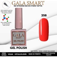 Gala Smart Klasik Seri 258 Pembe Parlak Kalıcı Oje
