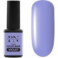 Patrisa Nail Rubber Base Violet Mor Parlak Kalıcı Oje