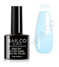 NailCo NC038 Mavi Parlak Kalıcı Oje