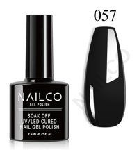 NailCo NC057 Siyah Parlak Kalıcı Oje