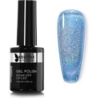 Beautilux Holographic BCM-11 Mavi Işıltılı Kalıcı Simli Oje