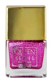 Mara Queen Series Beatrix Pembe Işıltılı Kalıcı Simli Oje