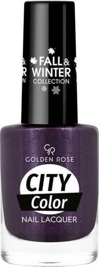 Golden Rose City Color Nail Lacquer 322 Mor Parlak Oje