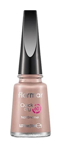 Flormar Quick Dry Nail Enamel QD32 Pembe Sedefli Oje
