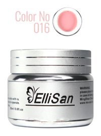 Ellisan Builder 016 Pembe Parlak Kalıcı Jel Oje