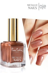 Pierre Cardin Metallic Nails 129 Pembe Metalik Simli Oje