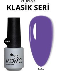 Momo K050 Mor Parlak Kalıcı Oje