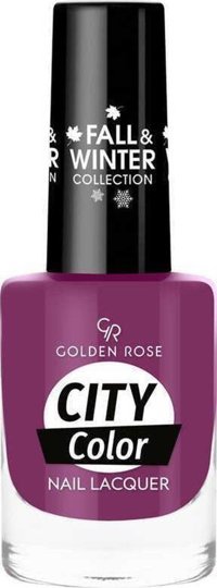 Golden Rose City Color Nail Lacquer 313 Mor Parlak Oje