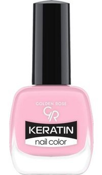 Golden Rose Keratin Nail Color 25 Pembe Parlak Oje
