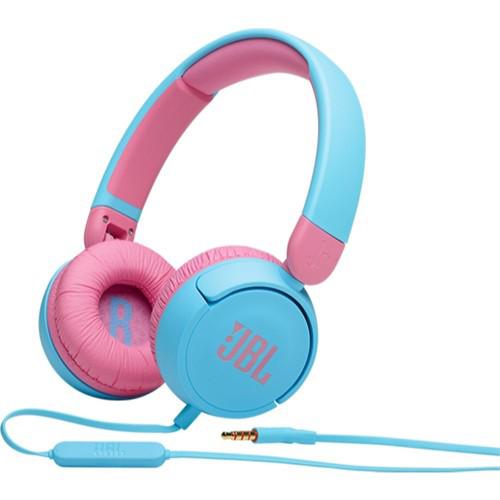 Jbl JR310 Silikonlu Mikrofonlu 3.5 mm Jak Kablolu Kulaklık Mavi