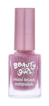Beauty Girl Glossy Pink 19 Pembe Işıltılı Simli Oje