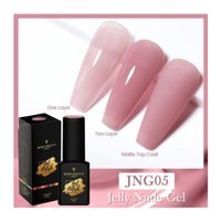 Born Pretty Pro JNG05 Pembe Mat Kalıcı Oje