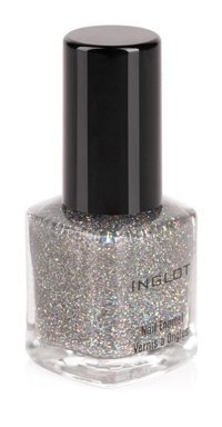 Inglot Nail Enamel 244 Gri Işıltılı Simli Oje