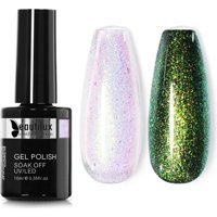 Beautilux Glitter AU-01 Çok Renkli Işıltılı Kalıcı Simli Jel Oje