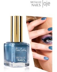 Pierre Cardin Metallic Nails 122 Mavi Metalik Simli Oje