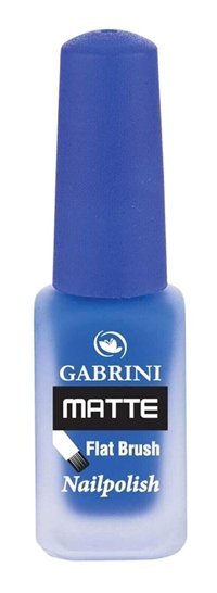 Gabrini Flat Brush M7 Mavi Mat Oje