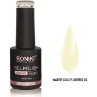 Roniki Water Colors Series 03 Pembe Parlak Kalıcı Oje