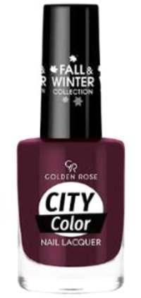 Golden Rose City Color Nail Lacquer 318 Mor Parlak Oje