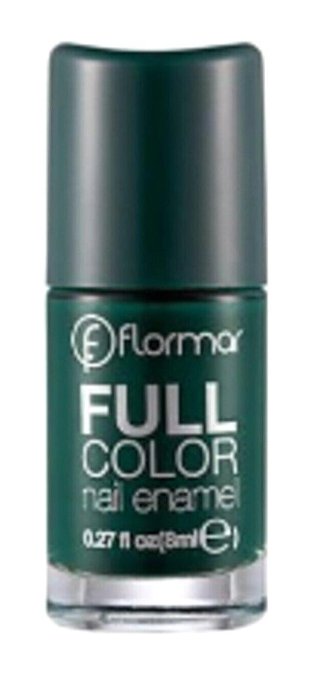 Flormar Full Nail Enamel FC26 Yeşil Parlak Oje