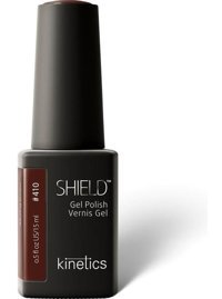 Kinetics Shield Alluring Brown 410 Bordo Parlak Kalıcı Jel Oje