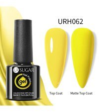 Ursugar Color Base URH062 Sarı Mat Kalıcı Oje