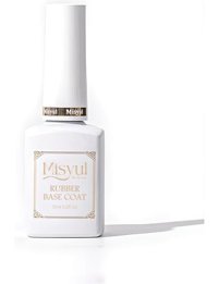 Misyul Rubber Base Coat Şeffaf Parlak Kalıcı Oje