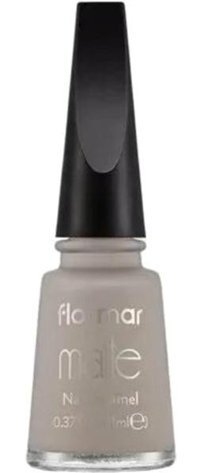 Flormar Matte Nail Enamel 62 Gri Mat Oje