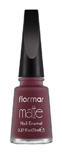 Flormar Matte Nail Enamel Bordo Mat Oje