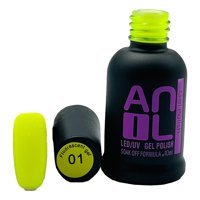 Anıl Professional Cosmetics 01 Sarı Neon Kalıcı Oje