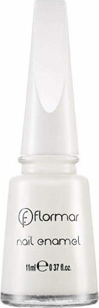 Flormar Nail Enamel 319 Beyaz Parlak Oje