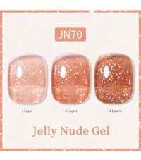 Born Pretty JN70 Pembe Işıltılı Kalıcı Simli Oje