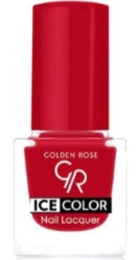Golden Rose Ice Color Nail Lacquer 186 Kırmızı Parlak Oje