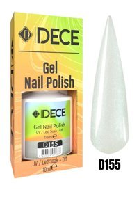 Dece D155 Gri Sedefli Kalıcı Simli Oje