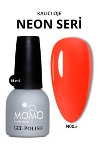 Momo Nar Çiçeği N005 Turuncu Neon Kalıcı Oje
