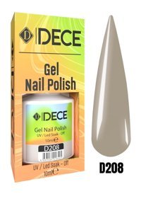 Dece D208 Gri Parlak Kalıcı Oje