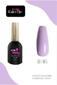 Freelady R-16 Lila Parlak Kalıcı Oje